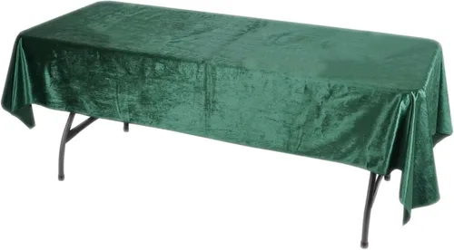 Vista 32 de Efavormart - Mantel rectangular de terciopelo negro prémium de 60 x 102 pulgadas para eventos de fiesta de boda