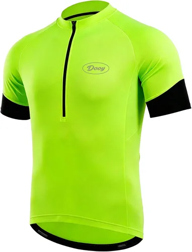 Vista 11 de CGLRbyO - Maillot de ciclismo de manga corta para hombre con bolsillos Negro03