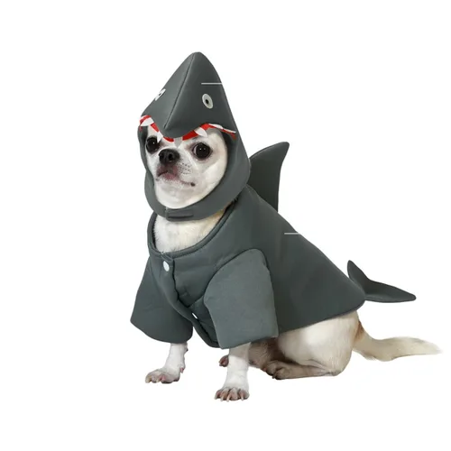 Disfraz para Perro Talla M Tiburón
