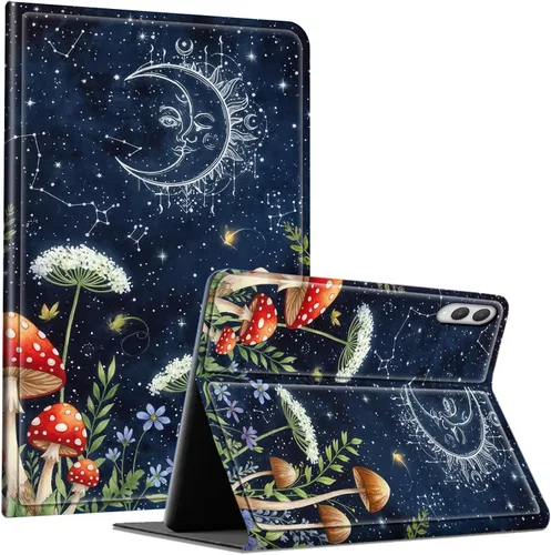 Vista 139 de Slim Case for Samsung Galaxy Tab S10 Lite / S10 FE / S9 FE 10.9" & Galaxy Tab S9 11", Multi-Angle Stand PU Leather Smart Folio Cover with Soft TPU