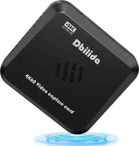 Vista 8 de Tarjeta de captura de video HDMI 4K 60Hz salida, HDMI a USB 3.0 A y USB C tarjeta de captura para cámara/Xbox/PS5/4/PC/OBS/Switch 2 Azul