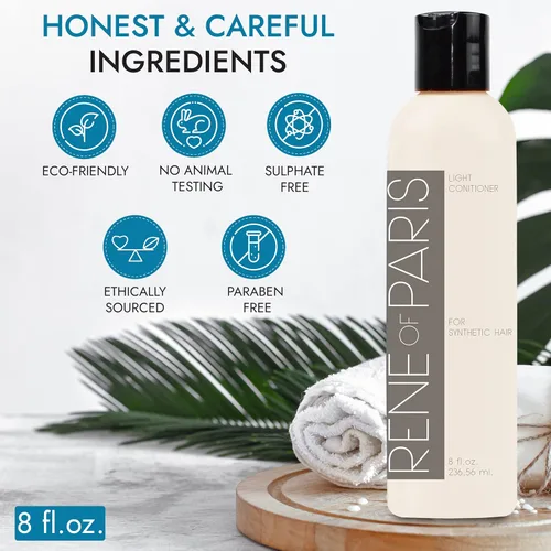 Vista 4 de Acondicionador de cabello para pelucas sintéticas, extensiones de cabello y accesorios