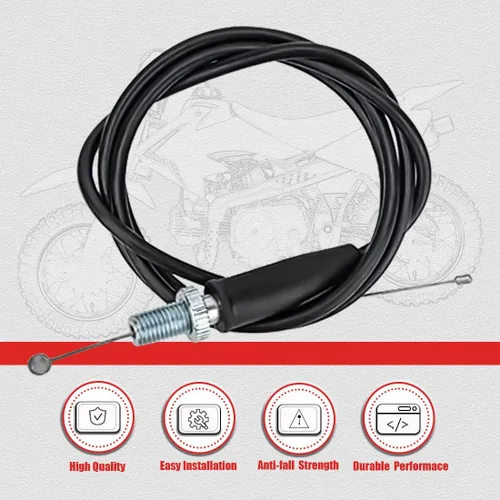 Vista 6 de Cable del acelerador de 46 pulgadas para Honda CRF50 XR50 Z50 Z50R XR70 CRF70 XR80 CRF80 XR100 CRF100 50cc 70cc 90cc 110cc 125cc 140cc motor de 4