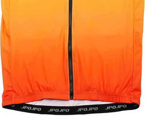 Vista 6 de Camiseta de ciclismo para hombre, camiseta de manga corta para ciclismo MTB, chaqueta reflectante para bicicleta con 3 bolsillos, tallas S-3XL
