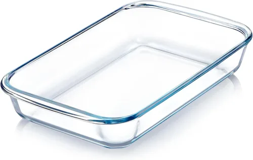 Vista 9 de NUTRIUPS Plato rectangular para hornear de vidrio pequeño 1QT, bandeja