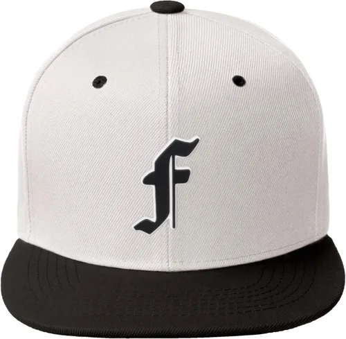 Vista 1551 de Daxton Gorra clásica con visera de billete plano con letras del alfabeto inglés antiguo de la A a la Z