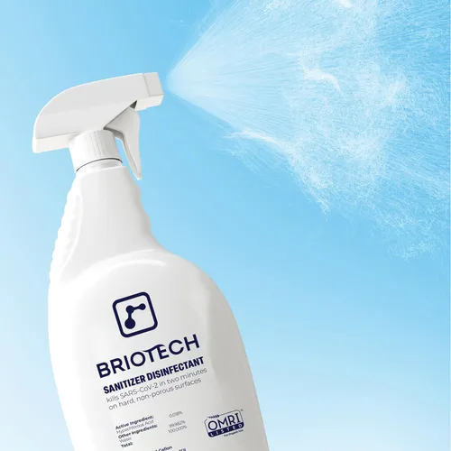 Vista 4 de Briotech desinfectante multisuperficie Mata el 99,99% de gérmenes