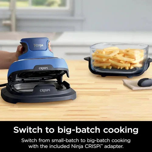 Vista 6 de Ninja CRISPi - Sistema de cocina portátil de vidrio 5 en 1 para freír
