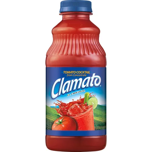 Vista 7 de Clamato Original Tomate Cóctel, botella de 32 fl oz (paquete de 12)
