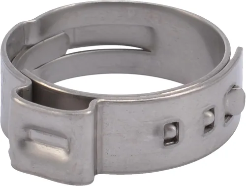 Vista 9 de SharkBite - Anillo de abrazadera de 1/2 pulgada, accesorios de fontanería de acero inoxidable, tubo PEX, PE-RT, UC953A