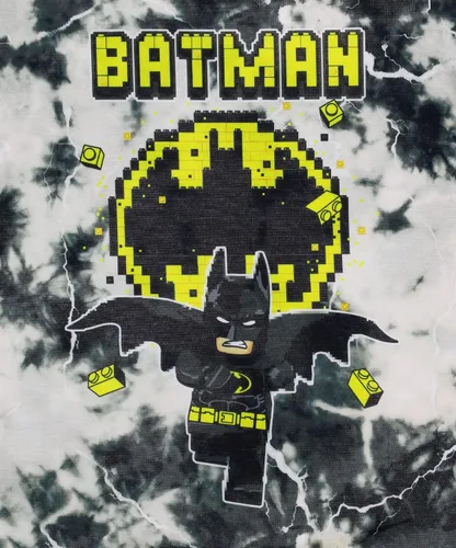 Vista 4 de LEGO Batman Movie - Conjunto de pijama de 2 piezas para niños camiseta de manga corta con parte inferior de pierna corta 100 poliéster pijama