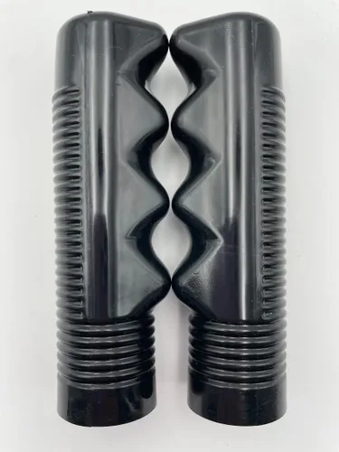 Vista 2 de Finger Groove Nub - Puños acanalados clásicos antideslizantes para barra de mango de 1 pulgada, 1 par
