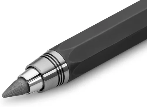 Vista 3 de Kaweco SKETCH UP Lápiz de acoplamiento de 5,6 mm 5B negro con recarga de mina Lápiz de 10,5 cm