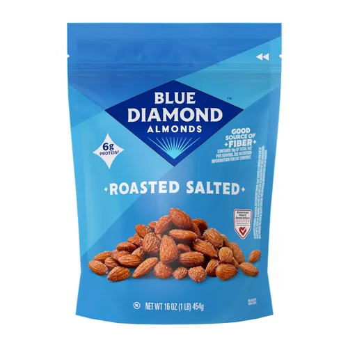 Vista 31 de Blue Diamond Almonds, Almendras espolvoreadas de cacao asadas al horno, 14 onzas