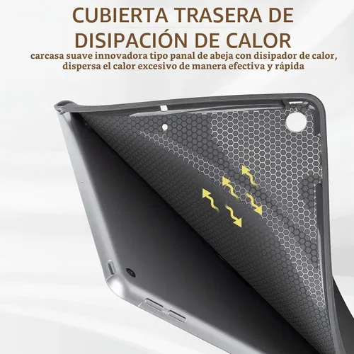 Vista 6 de Funda para iPad de 9ª generación, funda para iPad de 7ª generación, para iPad de 8ª generación, fundas de 10.2 pulgadas, a prueba de golpes Pintura