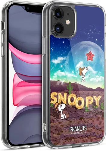 Vista 179 de Head Case Designs Funda de gel con licencia oficial de Peanuts Nebula Balloon Woodstock Snoopy Space Cowboy [protección de grado militar] compatible