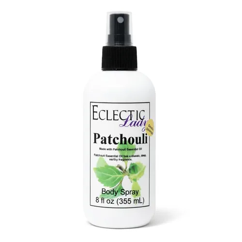 Vista 8 de Patchouli Body Spray, 8 onzas, niebla corporal