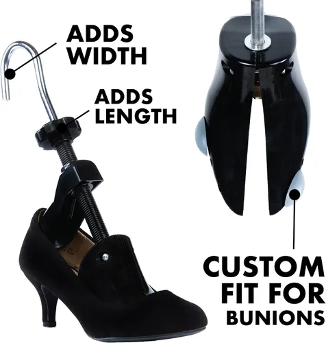 Vista 5 de FOOTMATTERS Estirador de zapatos de alta calidad, ampliador y expansor de zapatos para mujeres y hombres con zapatos ajustados
