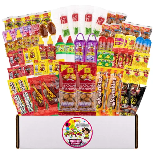 Vista 11 de Caja de dulces mexicanos de piñata (Lucas Mix (22.5 onzas) (18 piezas)