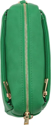 Vista 70 de FashionPuzzle Triple Zip Small Crossbody Bag