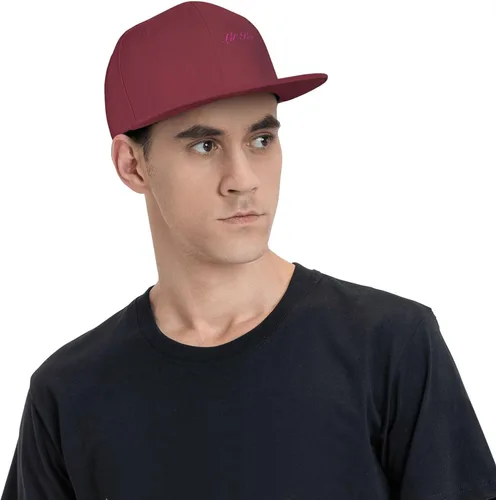 Vista 7 de AzudyaPle Gorra de béisbol unisex de ala plana, sombrero de camionero ajustable, sombrero de hip hop para hombres y mujeres, sombrero de Snapback
