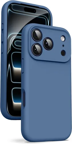 Vista 117 de Supdeal Funda de silicona líquida para iPhone Air - [Protección total para la cámara] [Forro de microfibra suave antiarañazos] Funda de teléfono