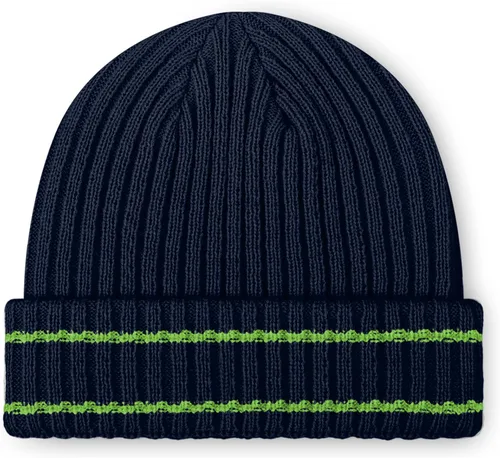 Vista 2 de FOCO NFL - Gorro acanalado con logotipo de equipo de la NFL para hombre