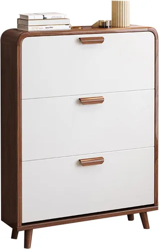 Vista 12 de Perchero de bambú con 5 estantes de almacenamiento para vestidos, zapatos y sombreros, carga máxima de 220.5 lbs, ideal para dormitorio