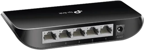 Vista 2 de TP-LINK conmutador Fast Ethernet, Negro