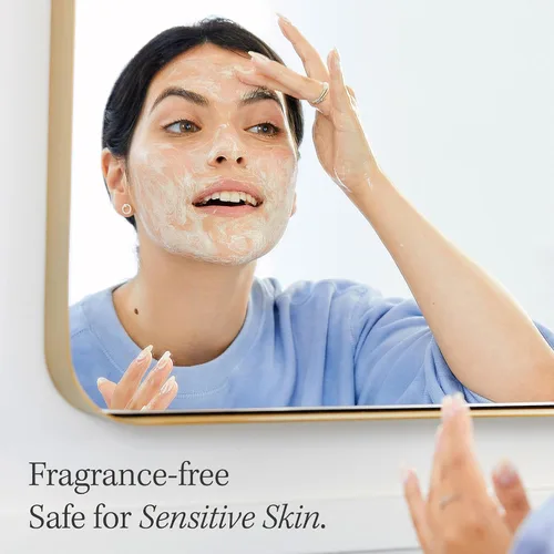 Vista 6 de First Aid Beauty - Limpiador facial Pure Skin, elimina eficazmente el maquillaje, la suciedad y las impurezas, limpiador suave deja la piel suave