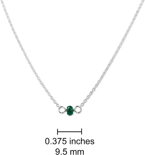 Vista 141 de Gargantilla de piedra natal – Regalo de cumpleaños, regalo para niña, mujer, amiga, hija, esposa, mamá, ella, joyas de piedras preciosas para uso
