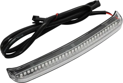 Vista 6 de TCMT - Luz LED para alforja con señal de marcha, freno y giro para Harley Electra Glide 2014-2024 con lente transparente