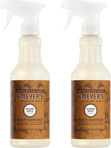Vista 9 de MRS. MEYER'S Clean Day Limpiador diario multisuperficie, aroma a especias de bellota, botella de 16 onzas líquidas Removes Dirt and Freshens