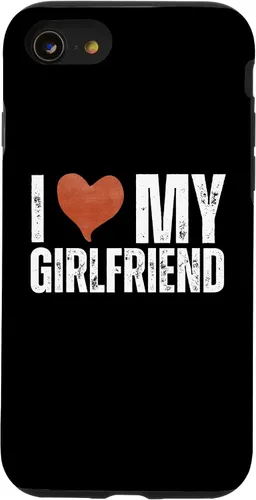 Vista 18 de I Love My Girlfriend I Heart My Girlfriend Funny Retro Case for iPhone 17