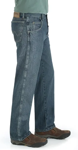 Vista 2 de Wrangler Jeans de corte recto y holgado para hombre