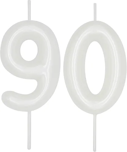 Vista 285 de DERVENTA Vela con números de 2.36 pulgadas, decoración perfecta para cumpleaños, brunch, postre, pastel, 1 pieza (número 0 rosa)