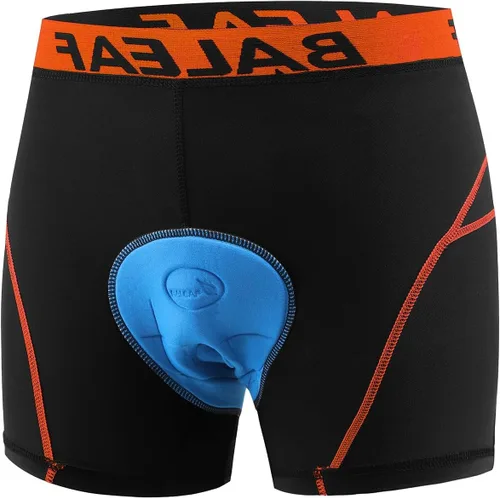 Vista 6 de baleaf Pantalones cortos de ciclismo acolchados 3D para hombre, ropa interior de ciclismo MTB Liner