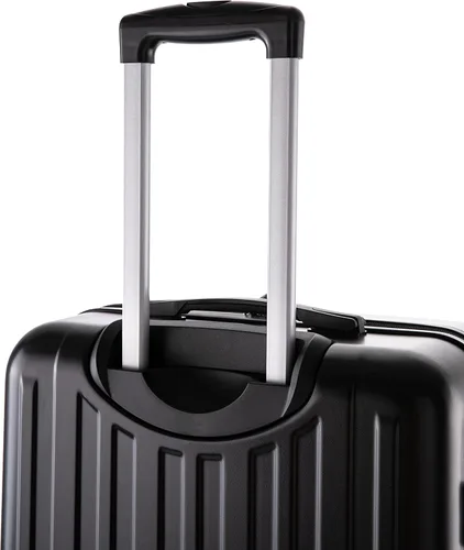 Vista 7 de Rockland Equipaje rígido Paris con ruedas giratorias, Negro -, Equipaje rígido Paris con ruedas giratorias
