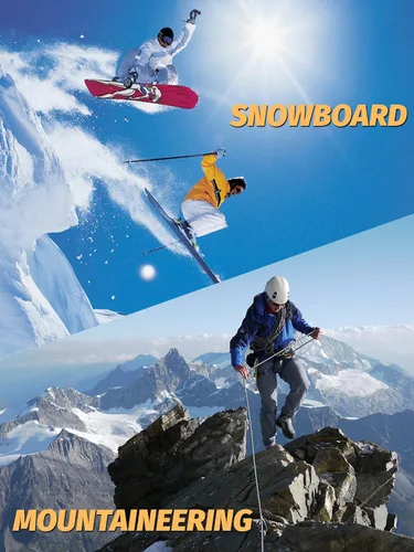 Vista 6 de TACVASEN Pantalones de nieve para hombre, resistentes al agua, pantalones de trabajo para senderismo, forro polar, forro polar, pantalones de esquí