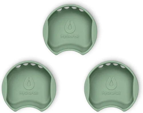 Vista 5 de HydraPak Watergate - Protector contra salpicaduras de boca ancha, sin BPA ni PVC, se adapta a la mayoría de botellas de boca ancha