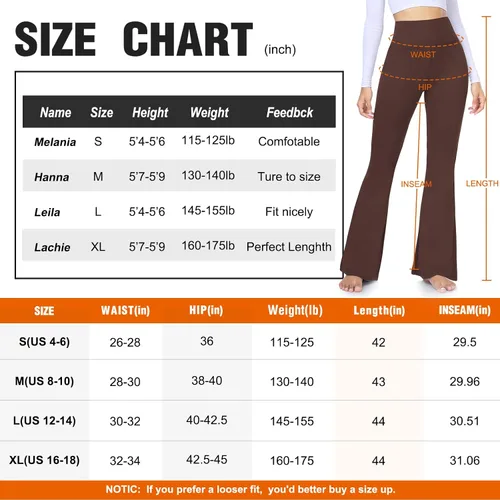 Vista 6 de Hi Clasmix Leggings con forro polar para mujer Leggings de invierno acampanados térmicos cálidos con corte cruzado para entrenamiento, senderismo