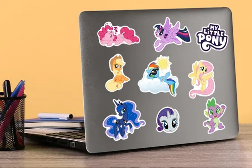Vista 5 de My Little Pony: Friendship is Magic 50ct Vinilo L, Tableta, Interior/Exterior