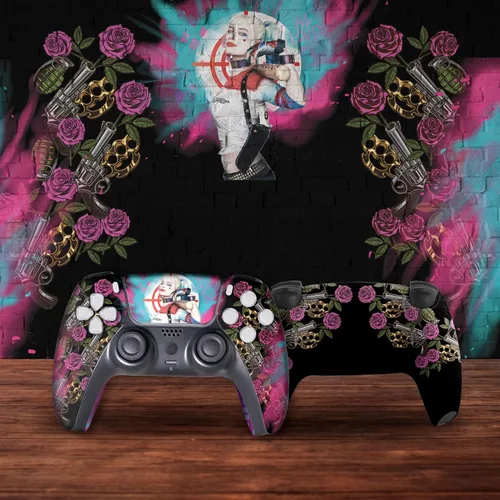 Vista 205 de Battman Custom PS-5 Controller Wireless compatible with Play-Station 5 Console by BCB Controllers Proudly Customized in USA with Permanent