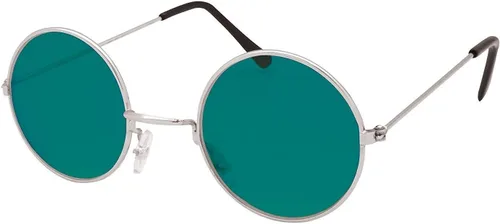 Vista 7 de Bristol Novelty BA366 Lennon - Gafas de sol azules, talla única, Azul