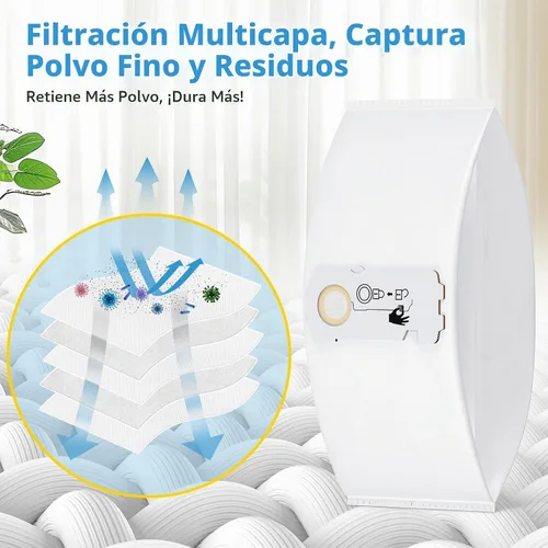 Vista 3 de Paquete de 9 bolsas de vacío 204308 para aspiradora Festool CT MINI, CT MINI I