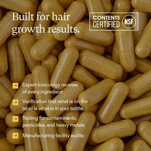 Vista 12 de Nutrafol Suplementos para el crecimiento del cabello y suero capilar para mujeres, de 18 a 44 años, clínicamente probado para grosor y fuerza