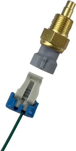 Vista 3 de Enviador de temperatura del refrigerante del motor con conector de enchufe y arnés de cables compatible con Blazer Camaro Caprice Corvette Express