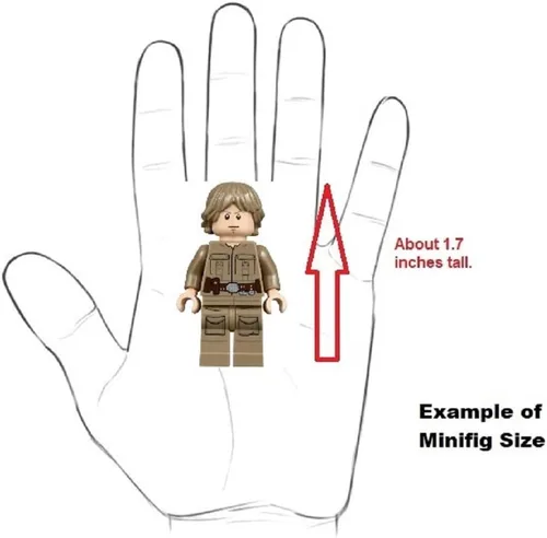 Vista 2 de LEGO Star Wars: Minifigura de la princesa Leia con pistola Blaster y capa morada Morado