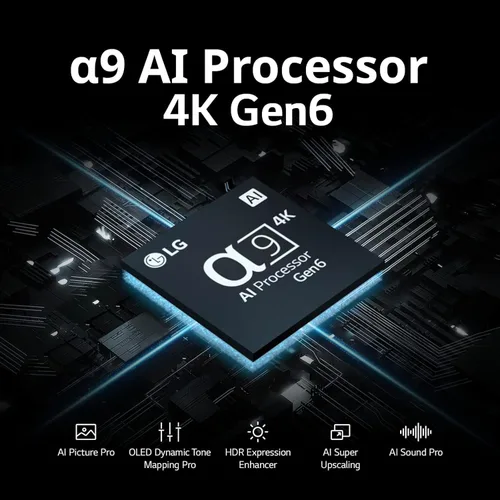 Vista 6 de LG Paquete de TV OLED OLED C3 HDR 4K de 65 pulgadas, frecuencia de actualización de 120 HZ + cable HDMI 2.0 UAX 4K + CPS 24 meses de protección