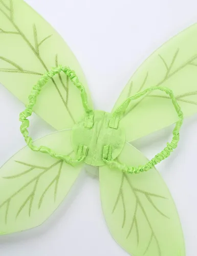 Vista 6 de ACSUSS Disfraz de princesa de hada verde para niñas con volantes vestido de baile de satén tutú
